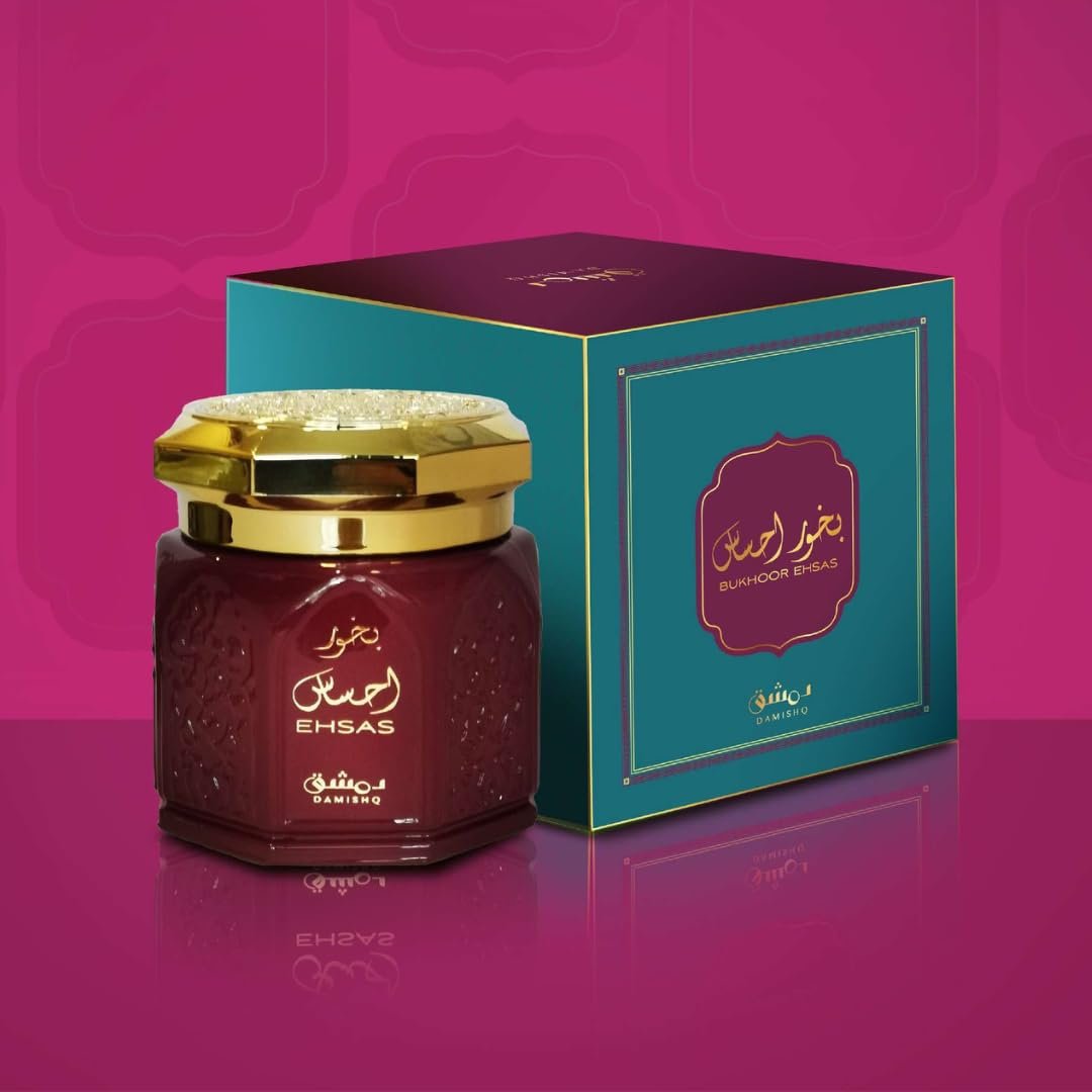 Damishq | Ehsas Premium Oud Bakhoor Arabic Incense | 70g - Image 5