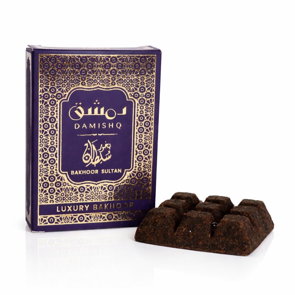 Damishq | Sultan Premium Arabic Bakhoor Incense | 12 Pcs 40g - Image 2