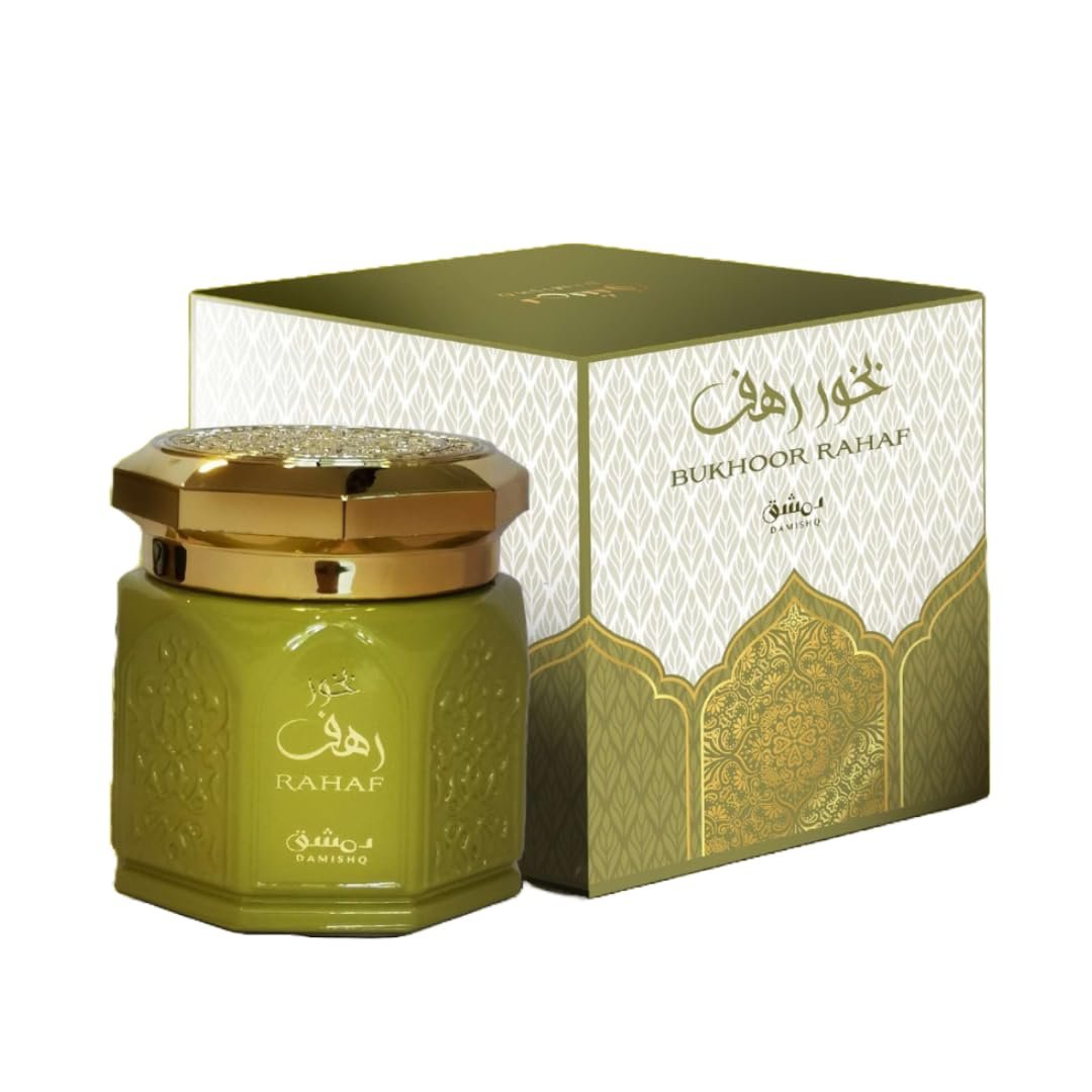 Damishq | Rahaf Premium Oud Bakhoor Arabic Incense | 70g - Image 5