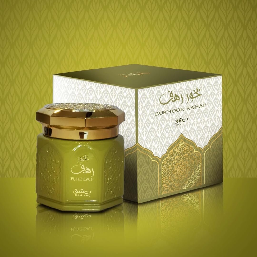 Damishq | Rahaf Premium Oud Bakhoor Arabic Incense | 70g - Image 3