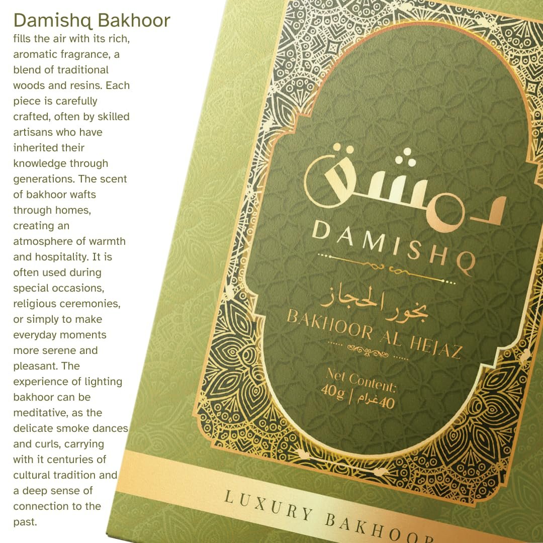 Damishq | Al Hejaz Premium Arabic Bakhoor Incense | 12 Pcs 40g - Image 4