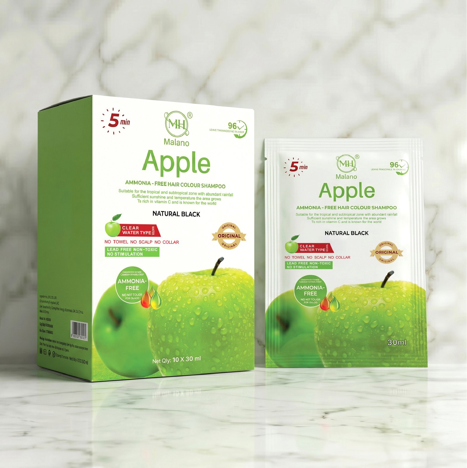 Apple Hair Colour Shampoo