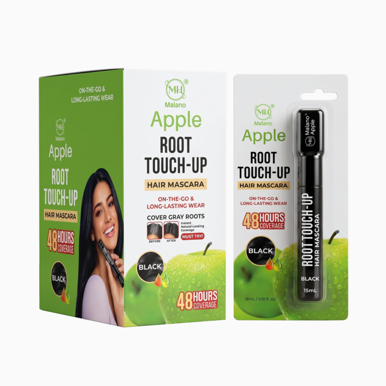 MH Malano | Apple Hair Root Touch-Up Mascara | Natural Black | 15ml