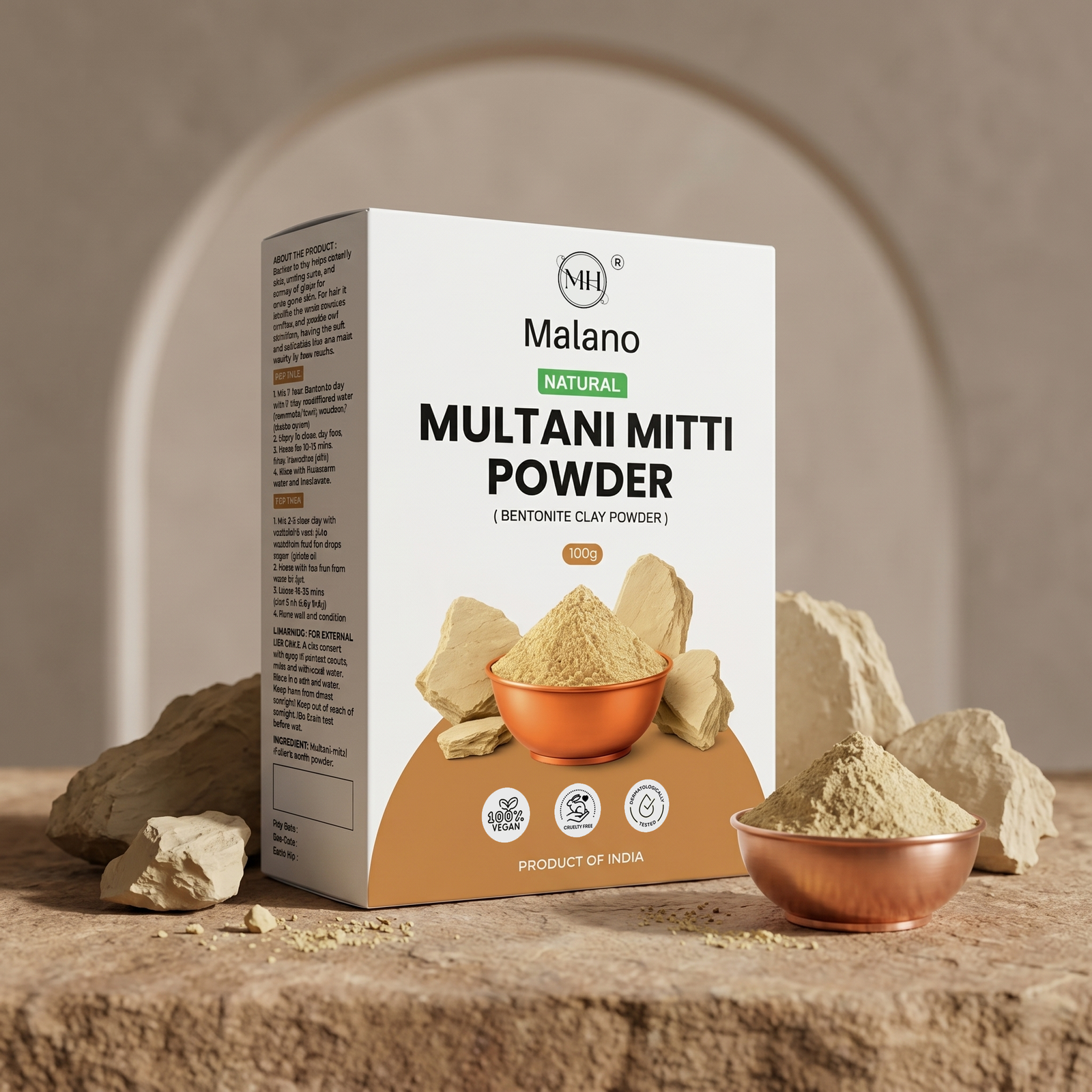 Natural Multani Mitti Powder 100g