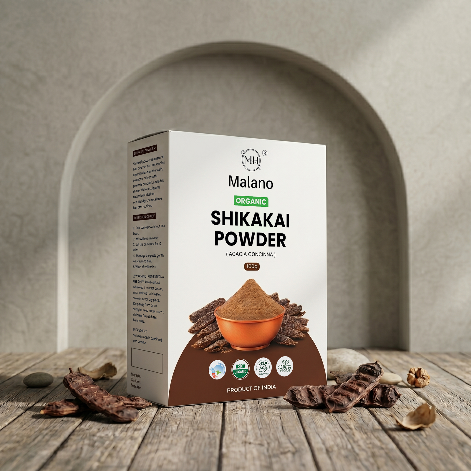 Organic Shikakai Powder 100g