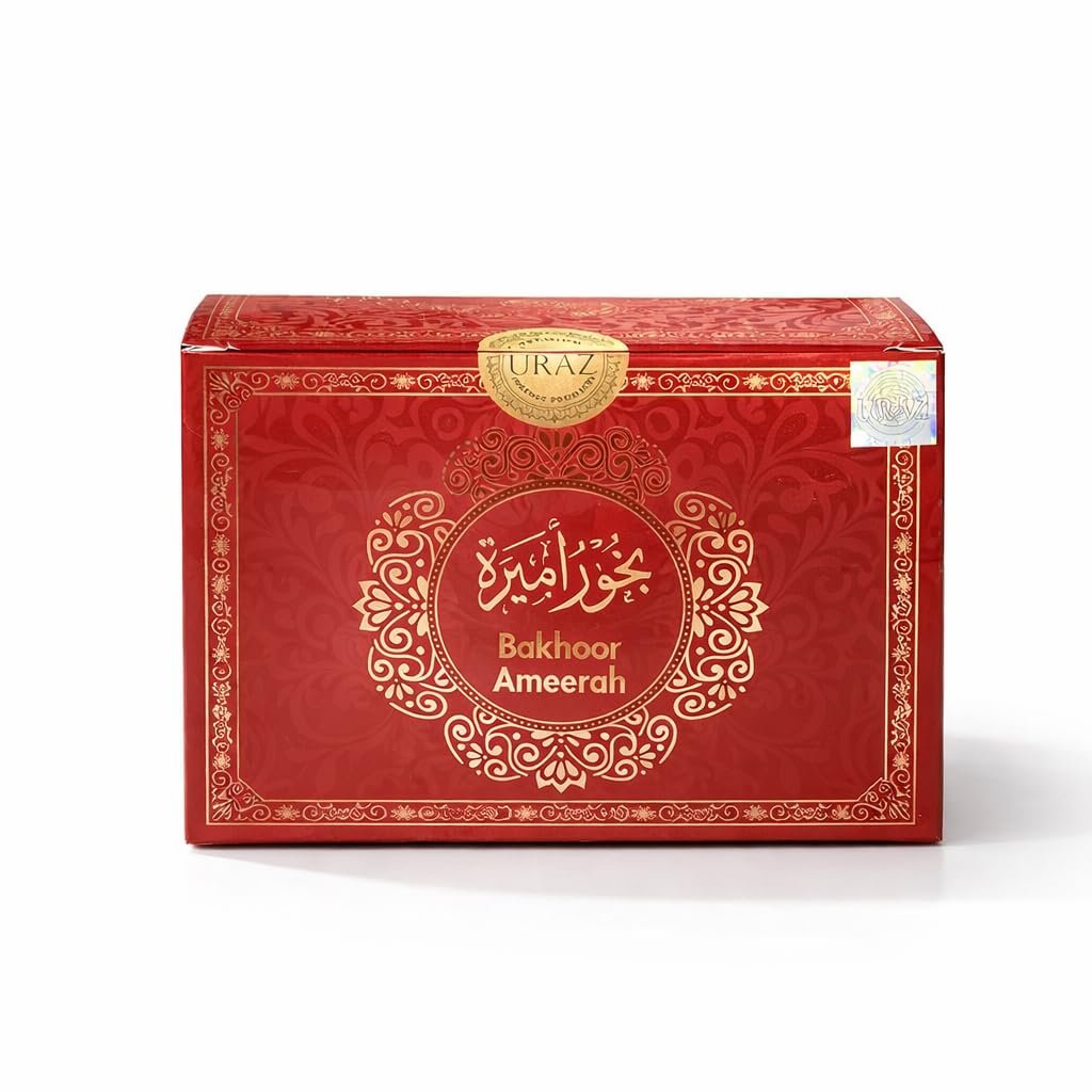 URAZ | Ameerah Premium Oud Bakhoor Arabic Incense | 50g - Image 3