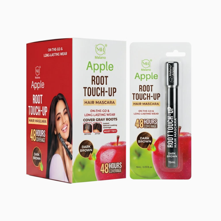 MH Malano | Apple Hair Root Touch-Up Mascara | Dark Brown | 15ml