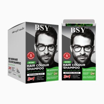 BSY | Noni Hair Colour Shampoo | Natural Black | 12ml