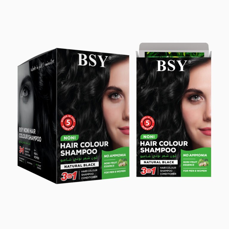 BSY | Noni Hair Colour Shampoo | Natural Black | 20ml