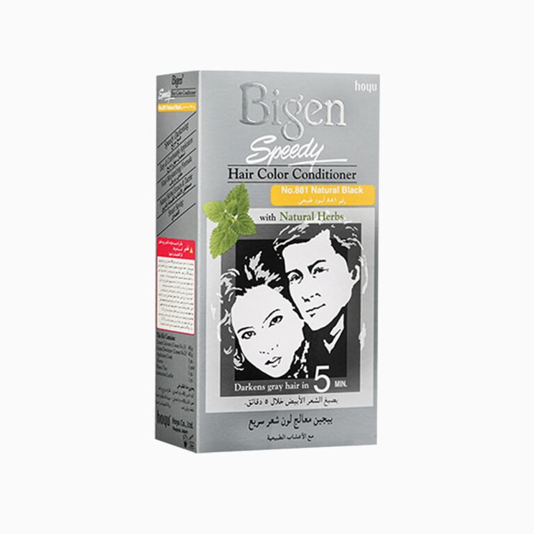 Bigen | Speedy Hair Color Conditioner No.881 | Natural Black | 40g+40g