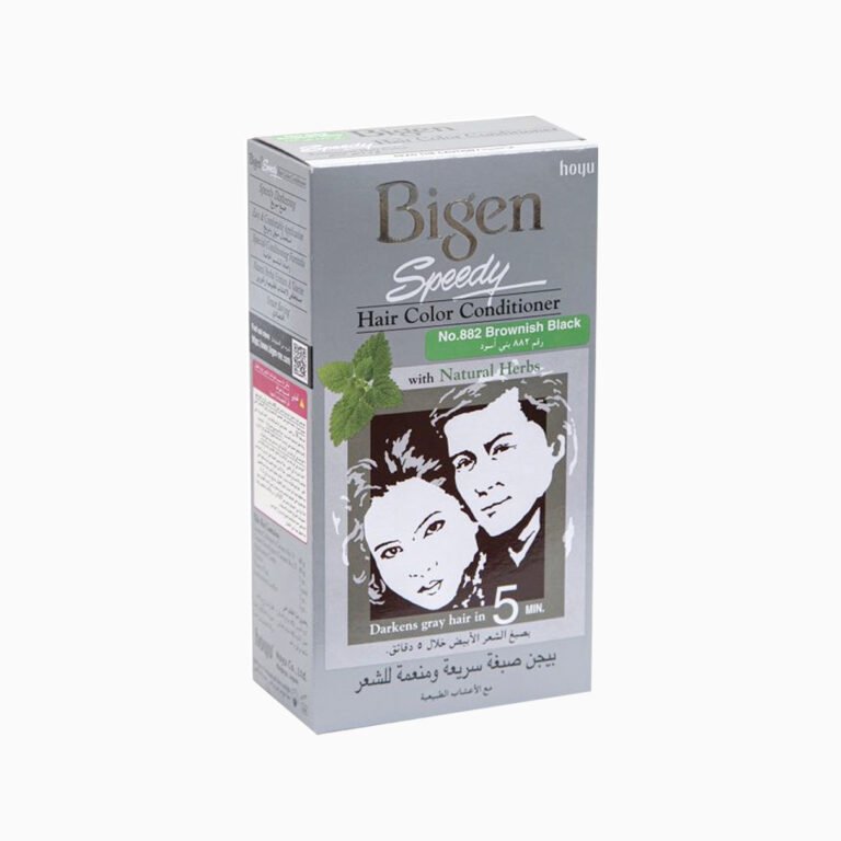 Bigen | Speedy Hair Color Conditioner No.882 | Brownish Black | 40g+40g