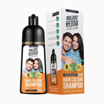 Malano | Henna Hair Colour Shampoo | Brownish Black | 180ml