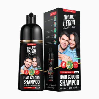 Malano | Henna Hair Colour Shampoo | Natural Black | 180ml