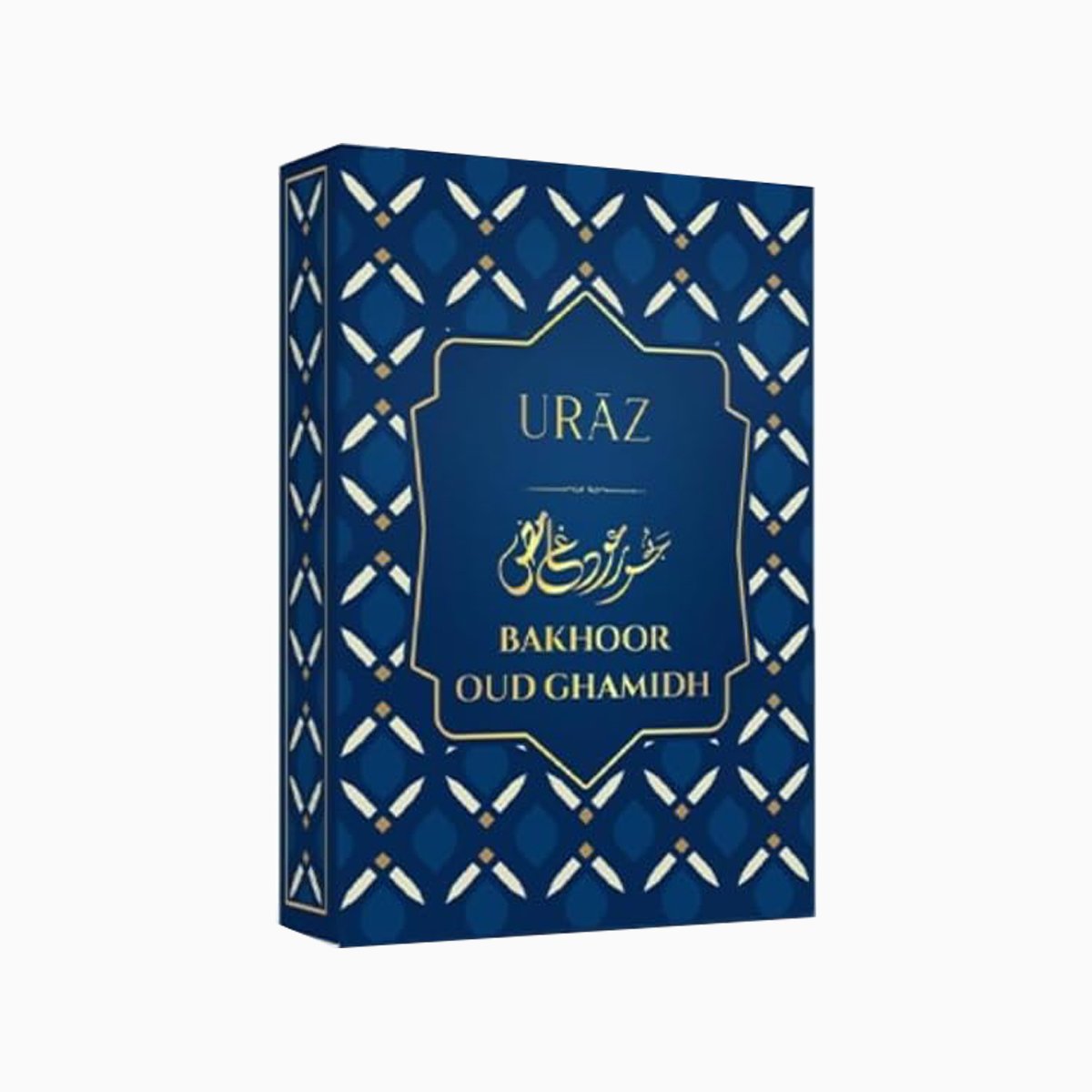 URAZ | Oud Ghamidh Premium Oud Bakhoor Arabic Incense | 12 Pcs 40g